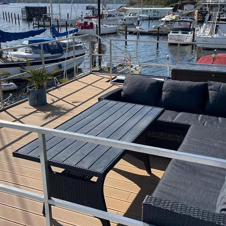 Premium Hausboot Blaue Lagune Lübeck Dış mekan fotoğraf